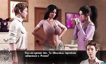 Cougar's First Anal Game With Her Stepdaughter
