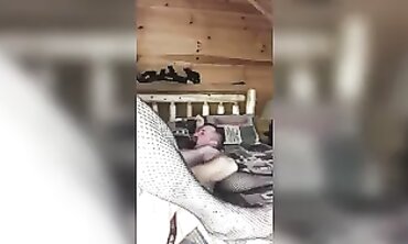 BBW Blonde Mature Anal Cabin Getaway
