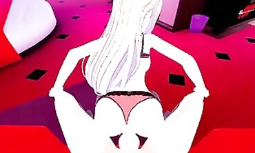 Charlie POV Rough Motel Sex in Hazbin Animated
