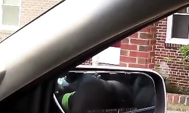 Don and On Enjoy a Public Car Ride