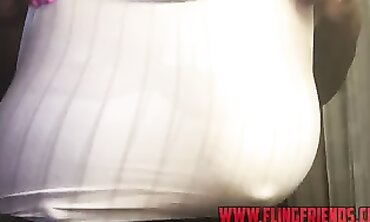 Ebony Mature BBW With Huge Tits And Plump Ass