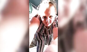 FAT ASS BLONDIE into STRIPES