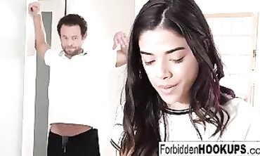 Step Uncle and College Girl's Mischievous Night Out