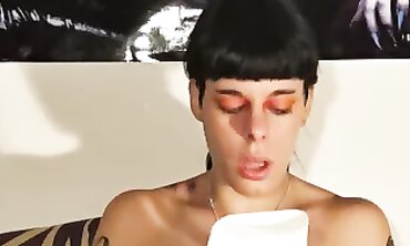 POV Petite Stepdaughter Bondage and Snot Sneezing Fetish Part 2