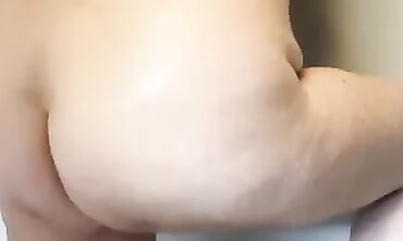 Step Aunt Ann Gives Jerk Off Instructions in the Shower