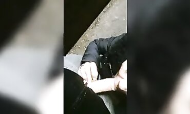 Outdoor Hardcore Blowjob And Fingering Satisfaction
