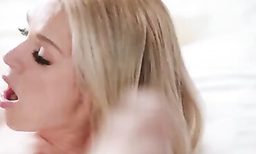 Blonde Masseuse Craves African Dick