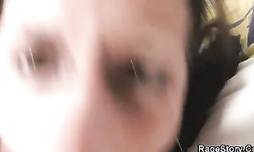 Deep Throat Hardcore Blowjob with Czech Brunette