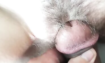 Thick Pearl in a Hairy Blonde Amateur