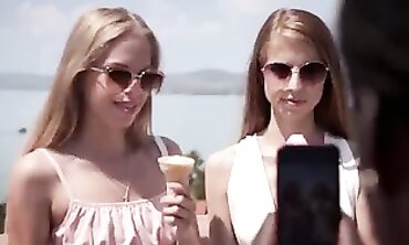 Emelie Crystal Gets Double Penetrated in POV Anal