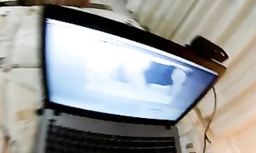 POV Anal Creampie With A Dildo