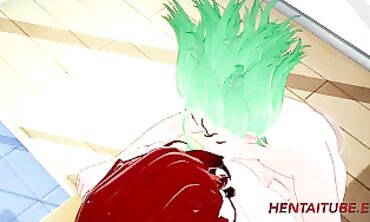 Dr. Stone Cosplay: Senku and Yuzuriha Hardcore Creampie