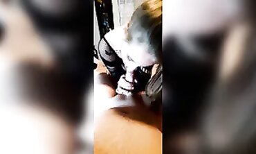 Stacycakes Enjoys Deep Throat Blowjob