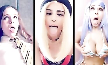 Jack's Handjob Compilation: Ahegao and Cosplay Challenge