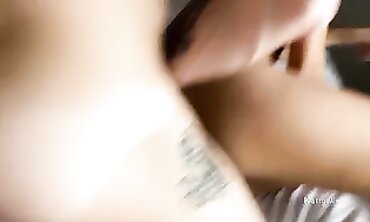 Threesome Anal and Pussy Hardcore with Double Creampie
