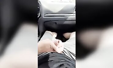 Till Gets a Handjob and Creampie in the Parking Lot