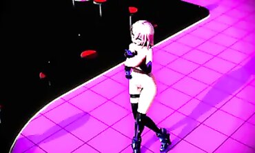 Fate/Grand Order Beauty Knight Glasses in R18 Mash Dance Orgy