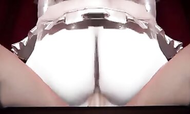 Platinum Screen Inspired: Retro Brunette Goddess Gets Creampied