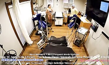Michelle Anderson's Gyno Exam with Doctor and Nurse