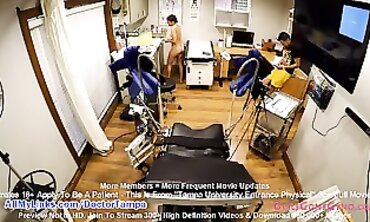 Michelle Anderson's Gyno Exam with Doctor and Nurse