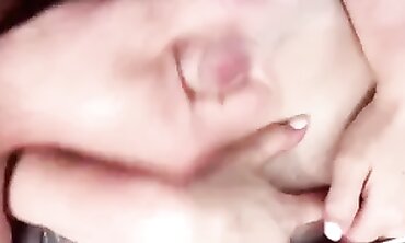 POV Amateur Lingerie Fingering and Handjob