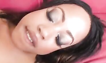Interracial Deep Throat and Big Ass Doggystyle