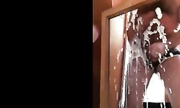 Trio Gets Cummed Without End