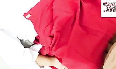 Meaty-N'Bodacious Chinese Teenager in Mischievous Nurse Roleplay Pummels her Bf