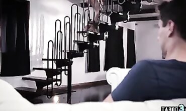 Busty Stepsister Lana Rhoades Satisfies Her Stepbrother