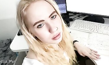 Russian college girl's POV Blowjob
