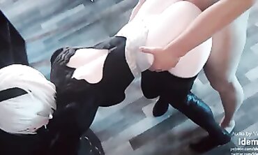 Nier Automata: Sexy Yorha 2B Hentai Part 6