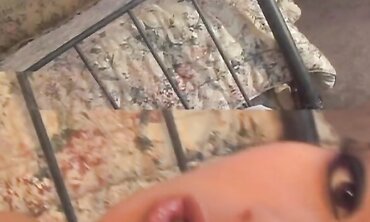 Gianna Lynn Says Howdy To Dad While Taking Spear