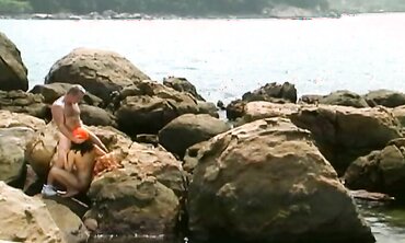 A Fabulous Woman With A Cute Gash Gets Humped And Takes A Facial Cumshot Outdoors