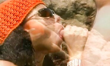 A Fabulous Woman With A Cute Gash Gets Humped And Takes A Facial Cumshot Outdoors