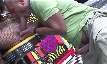 Chinese Ladyboy With Hefty Cupcakes Tears Up Foreigner In All His Fuckholes