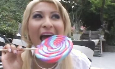 Angel Alvarez Inhales On A Lengthy Weenie And Takes A Facial Cumshot Pop-Shot Too