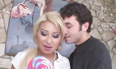 Angel Alvarez Inhales On A Lengthy Weenie And Takes A Facial Cumshot Pop-Shot Too