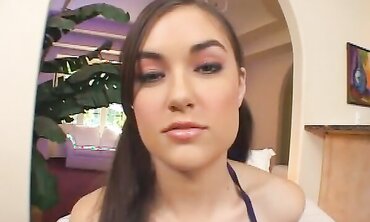 Sasha Grey Likes Being A Plumb Woman