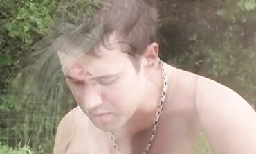 Humungous Jugged Blondie Jasmine Rouge Nailing In An Outdoor Threeway