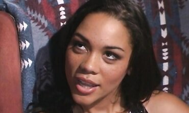 Courtney Devine Looks Back As Her Dude Finishes Off On Her Bum