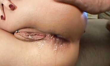 Nikki Hunter Takes On 2 Giant Weenies At Once For A Dual Assfucking Three-Way