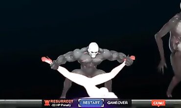 Alice Trapped by Monsters in Animated Hardcore BDSM