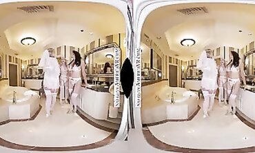 Rachael Cavalli Surprises Her Bridesmaids on Wedding Day