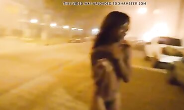 Shy Ebony Beauty Shows Off Foxy Ass Outdoors