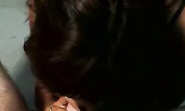 Latina POV Blowjob and Facial Cumshot with Angela D'angelo
