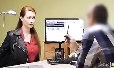 Busty Redhead Cougar Gets Pounded For Cash