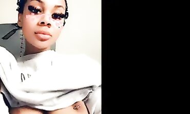 Light-Skinned African Solo Masturbation