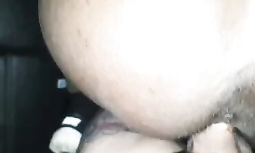 POV Interracial MILF Creampie in Doggy Style