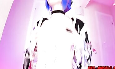 Gamer Melody Flashes Off in Uniform