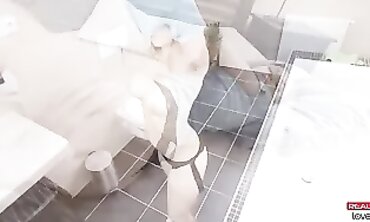 POV Blowjob With Sexy Czech Brunette Newbie